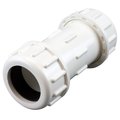 Apollo By Tmg 1-1/2 in. x 1-1/2 in. PVC Compression Coupling PVCCOMP112